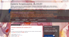 Desktop Screenshot of madamescrapbouquine.com